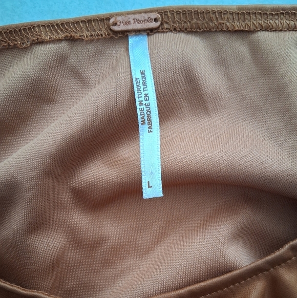 Free People/ Ride Along Cowgirl/ Sleeveless Vegan Leather Top/ Size US L - Picture 7 of 12